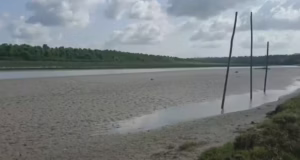 Seca severa deixa mais de 10 comunidades isoladas na foz do Rio Amazonas, no Amapá
